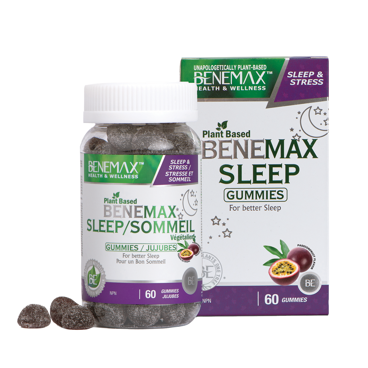 Passionfruit Flavour Free Sugar Sleep Gummies Benemax Health & Wellness BENEMAX Health