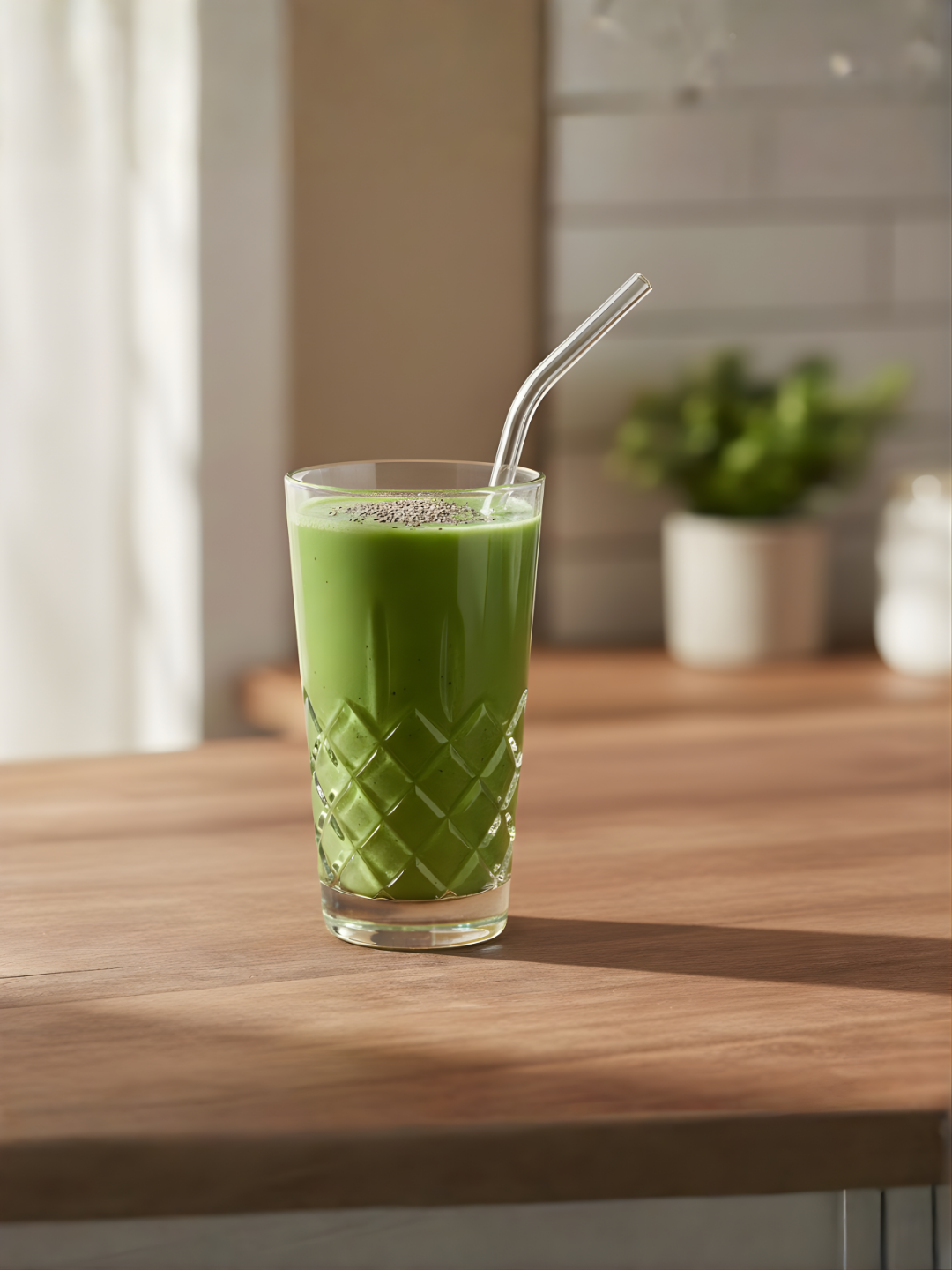 Green Superfood Smoothie with Benemax Chlorophyll