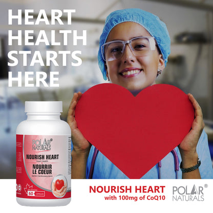 Polar Naturals Nourish Heart 60 Capsules