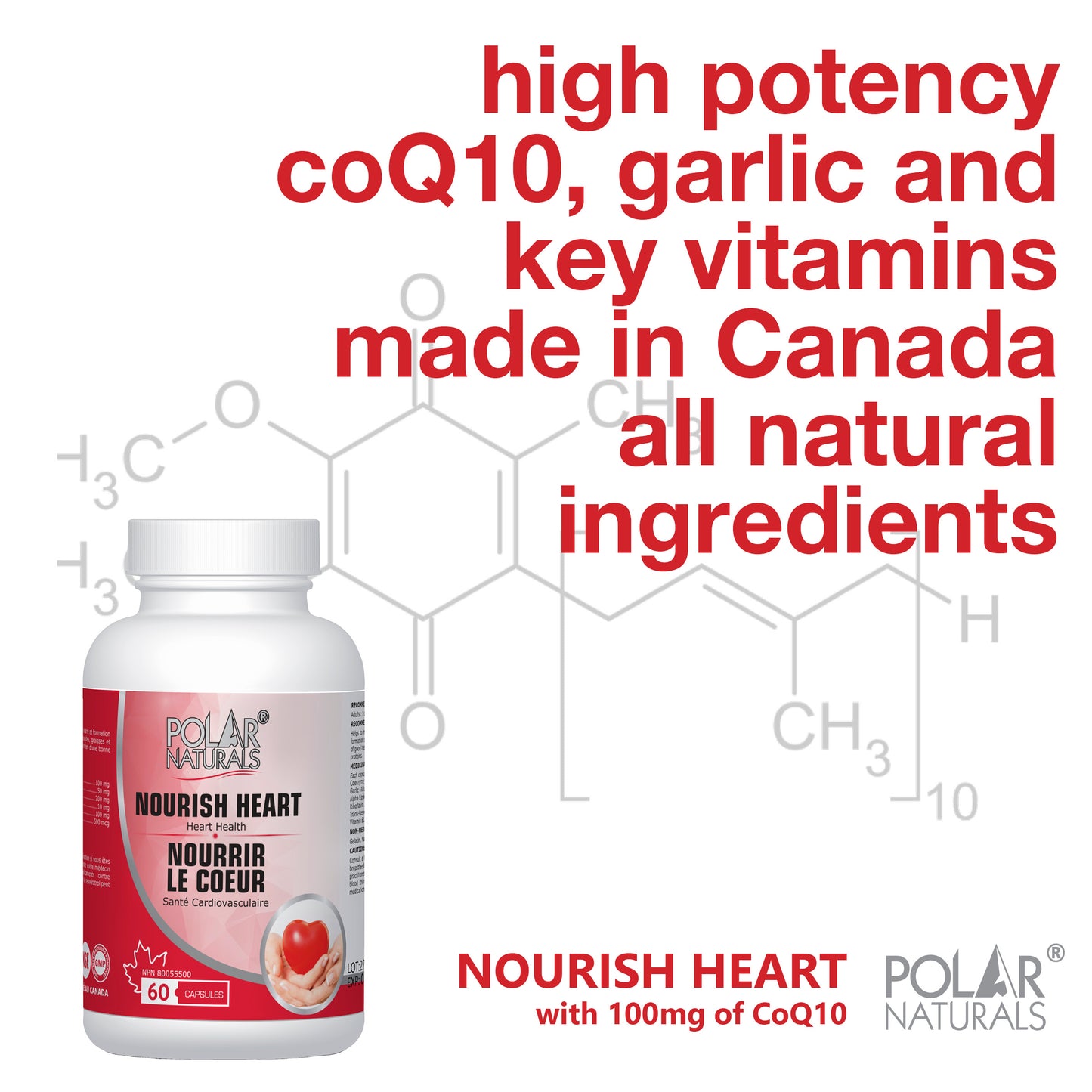 Polar Naturals Nourish Heart 60 Capsules