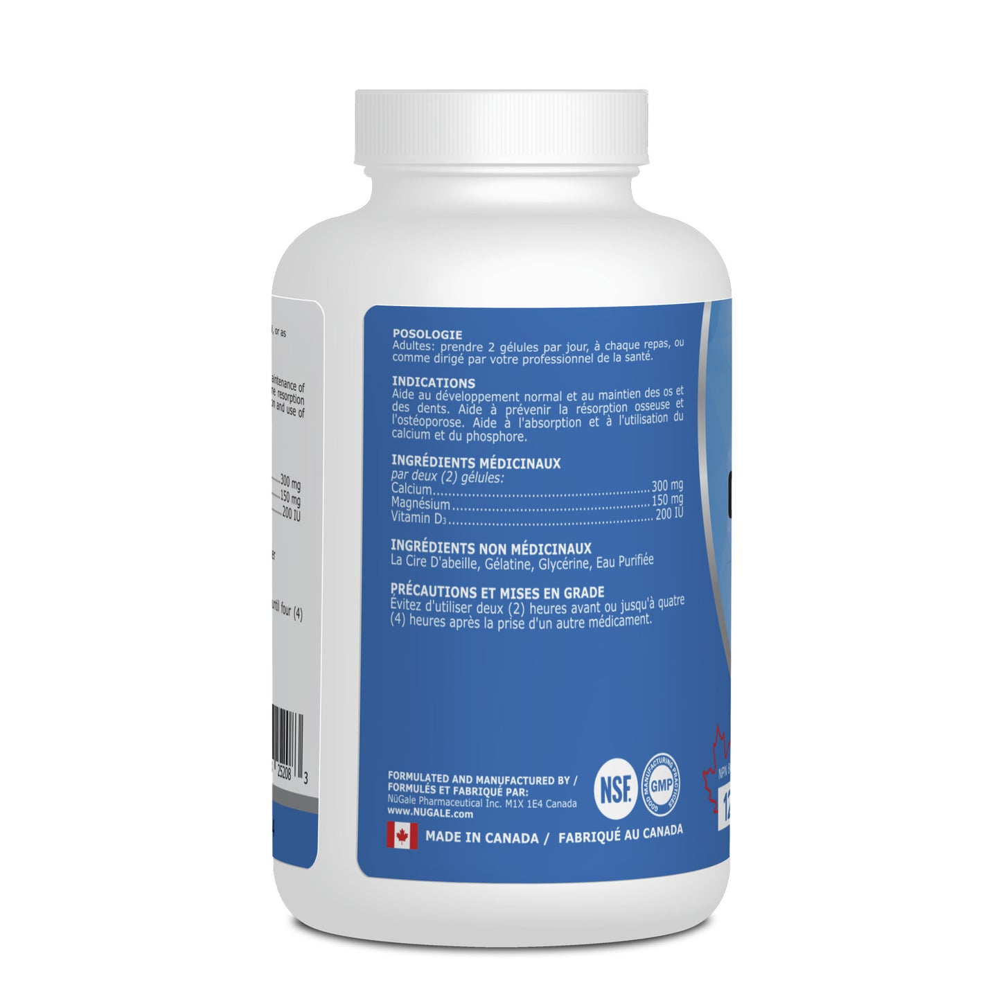Polar Naturals OSTEO CALTEX 120 Softgels