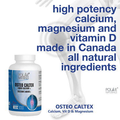 Polar Naturals OSTEO CALTEX 120 Softgels