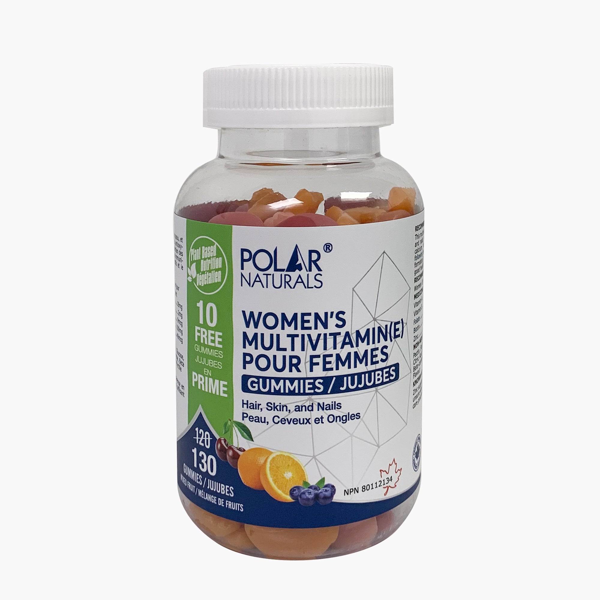 Polar Naturals Women's Multivitamin 120 Count Plus 10 Free