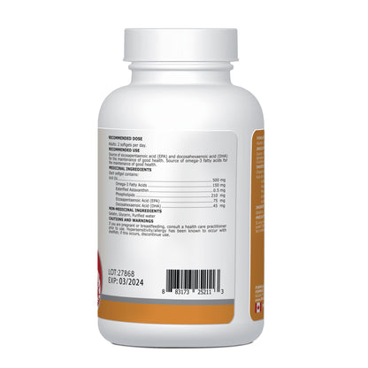 Polar Naturals Ruby Red Krill 60 Softgels