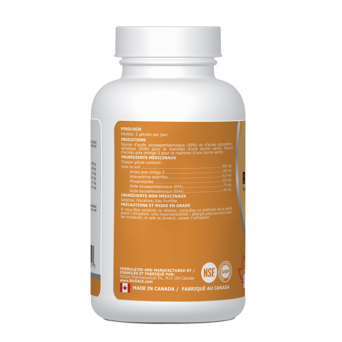 Polar Naturals Ruby Red Krill 60 Softgels