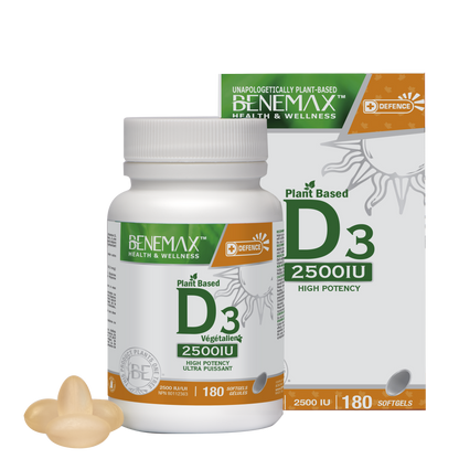 Benemax D3 High Potency 180 count