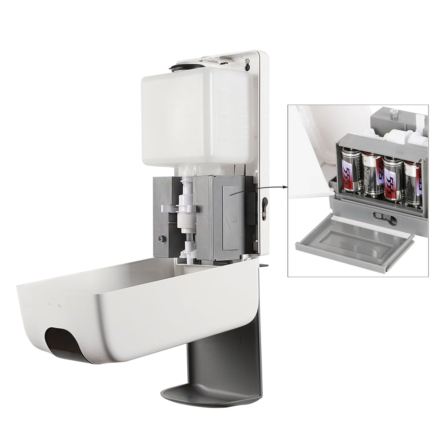 Hand Sanitizer Dispenser Battery
