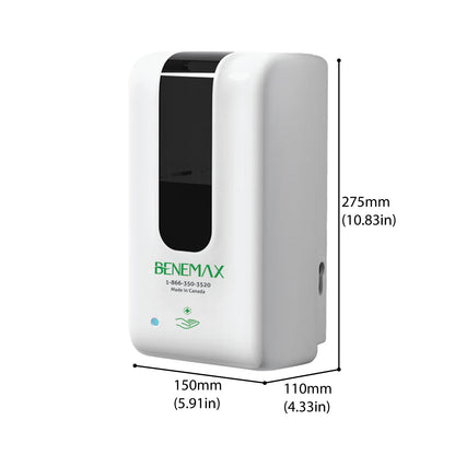 Hand Sanitizer Dispenser Measurement