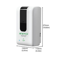 Hand Sanitizer Dispenser Measurement