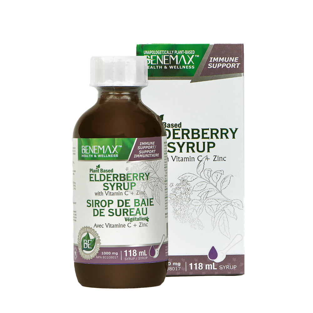 Elderberry + Zinc Syrup - 1000mg