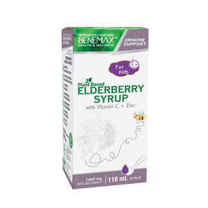 
                  
                    Kids' Elderberry Syrup with Vitamin C and Zinc 118mL
                  
                