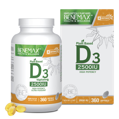 Benemax D3 High Potency 360 count