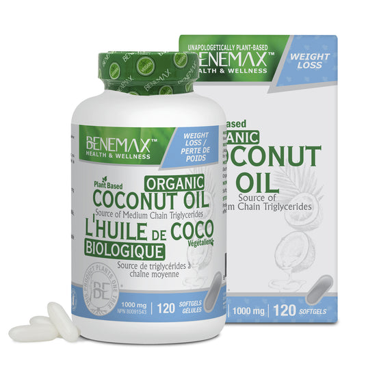 Plant Based Coconut Oil 120 Softgels