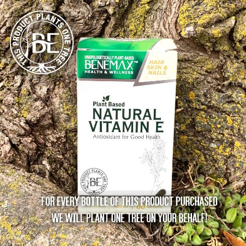 
                  
                    Natural Vitamin E  60 x 400IU Plant-Based Softgels
                  
                