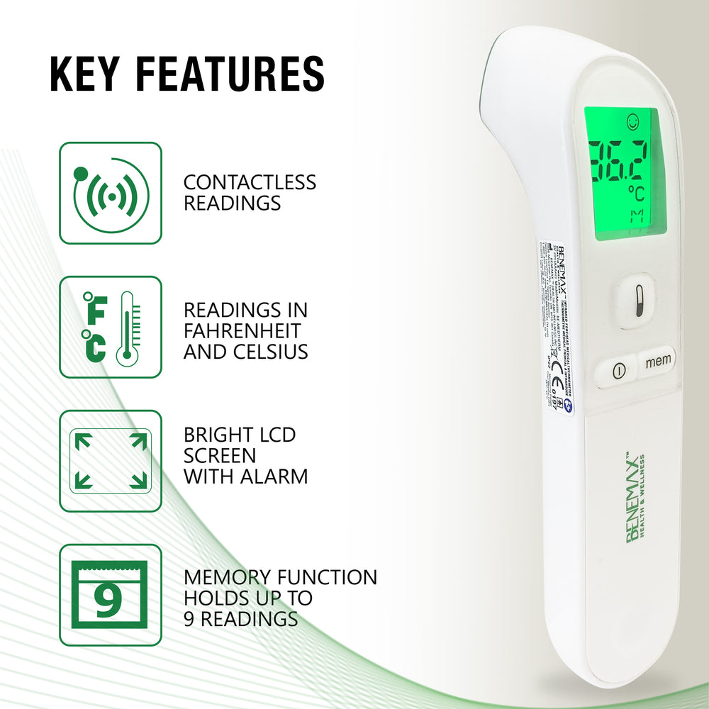 
                  
                    BENEMAX Infrared Forehead Medical Thermometer
                  
                