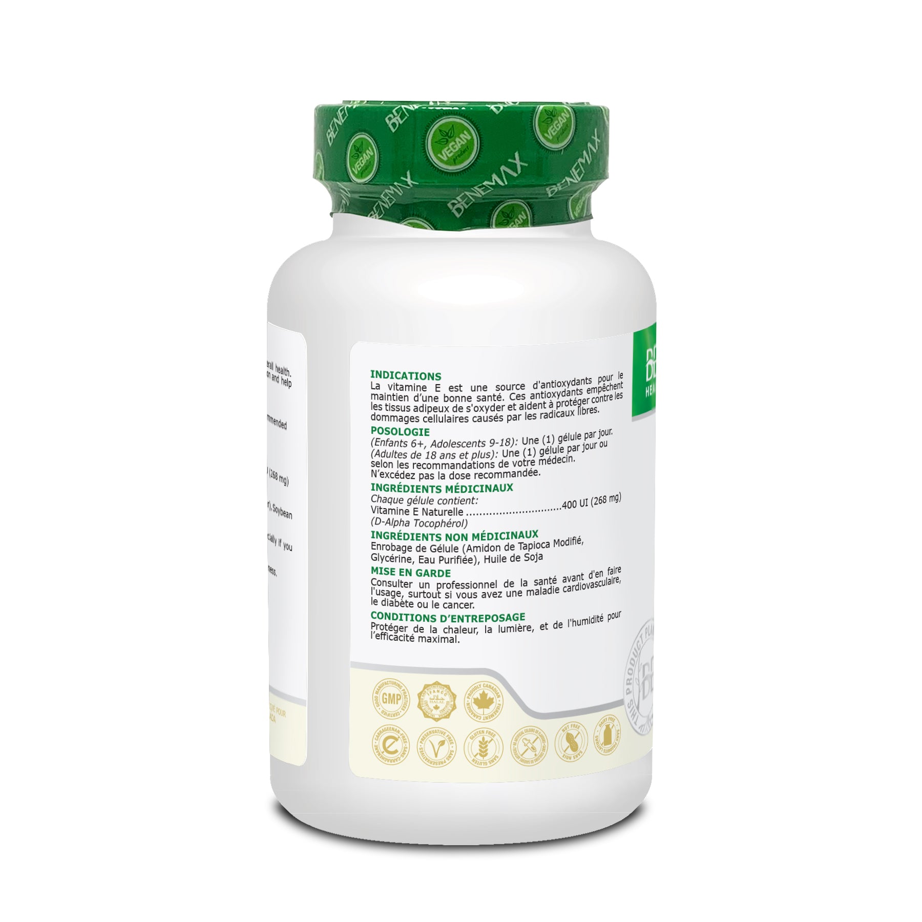 Vitamin E French Ingredients