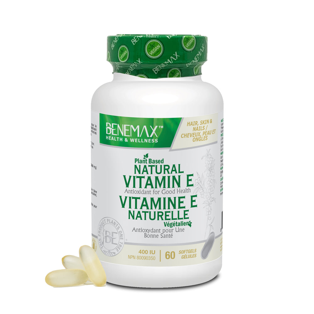 Benemax Vitamin E 400IU 60 Softgels
